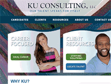 Tablet Screenshot of ku-consulting.com